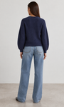 W.Cashmere Lyra Crew Neck Sweater at Romi Boutique