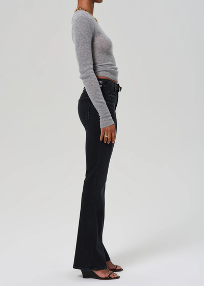 LILAH FLARE WITH WELT POCKET IN MEDALLION