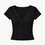 Cami NYC SANA RIB KNIT TEE at Romi Boutique