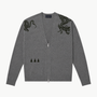 Flo Cashmere Tattoo Hand Jacquard Cardigan
