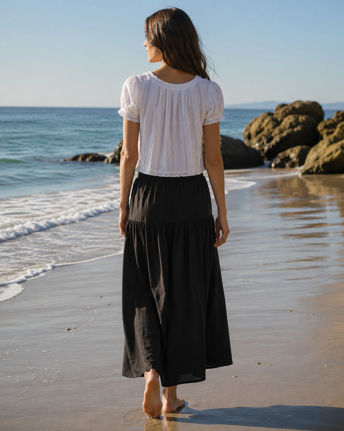 DOEN Bernadette Top at Romi Boutique