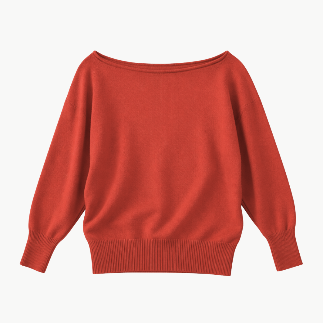 MIMI OFF-THE-SHOULDER SWEATER