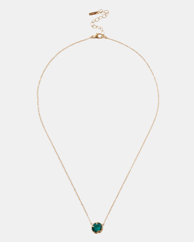 CRYSTAL NECKLACE IN EMERALD