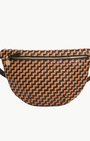 Clare V GRANDE FANNY WOVEN ZIG ZAG at Romi Boutique