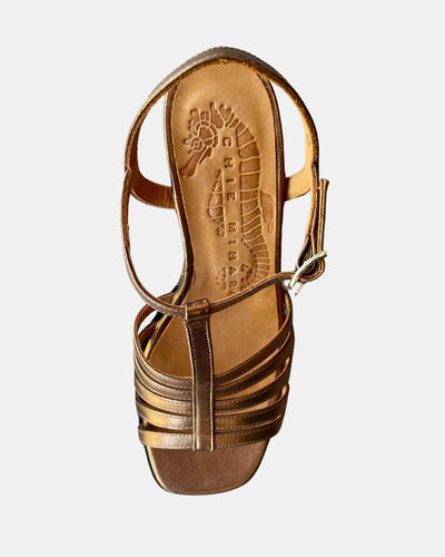 GENIAL SANDAL IN COPPER - Romi Boutique