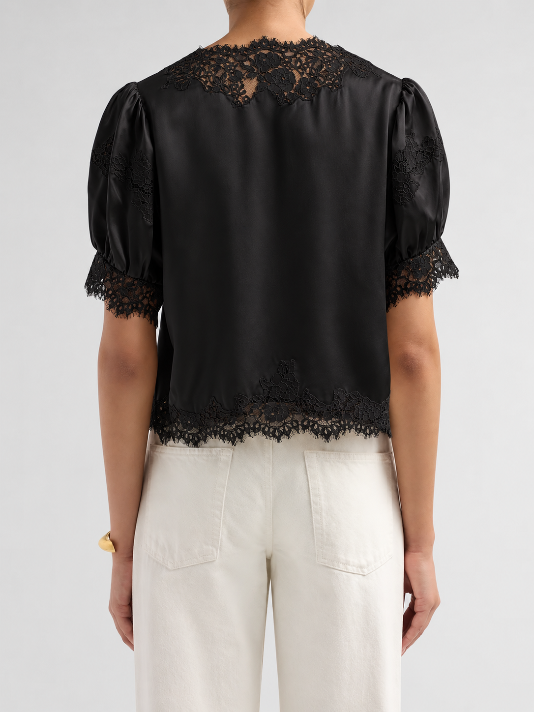 Idella Silk Satin Top