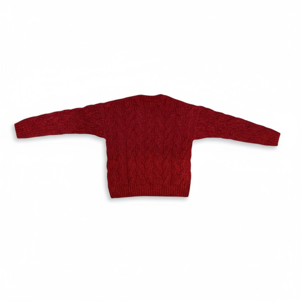 Autumn Cashmere CABLE CREW at Romi Boutique