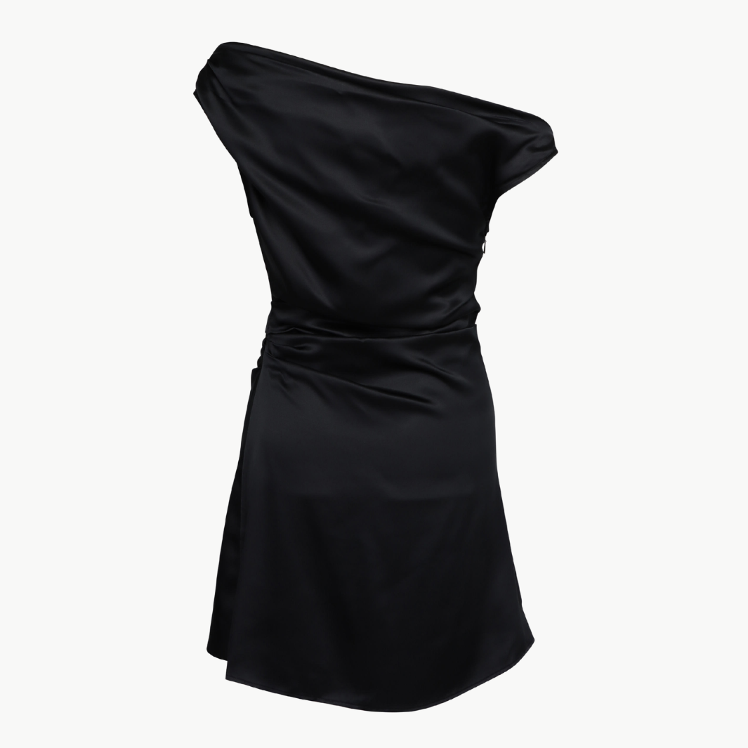 Staud MINI PHARE SILK DRESS at Romi Boutique