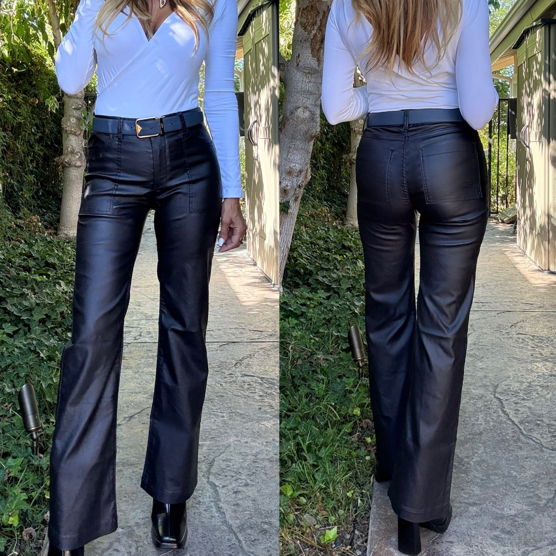 Bevy Flog Romi Vegan Pant at Romi Boutique