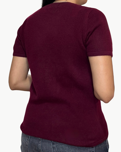 MINI ROYAL T-SHIRT IN BOURDEAUX