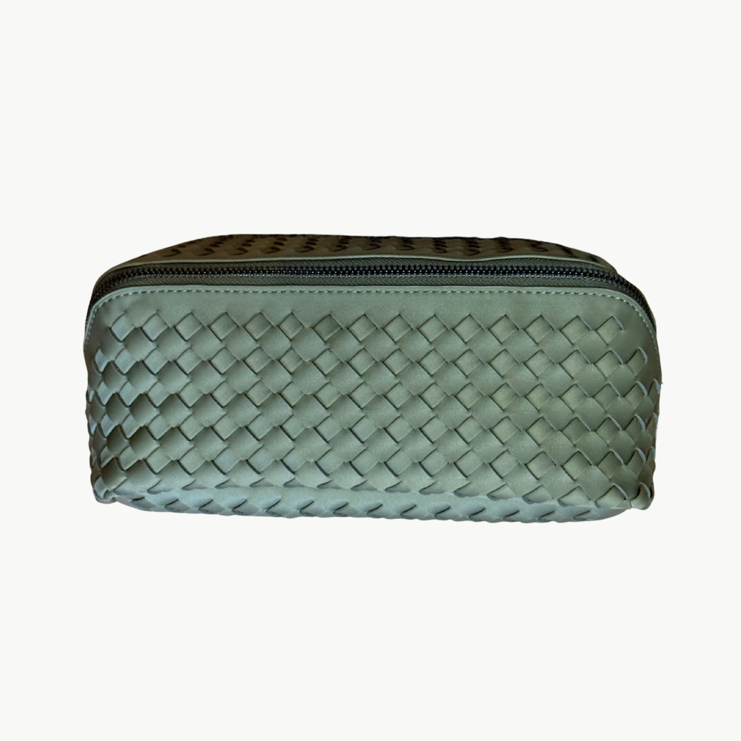 Naghedi CARAVAN MEDIUM COSMETIC CASE IN OLEA at Romi Boutique
