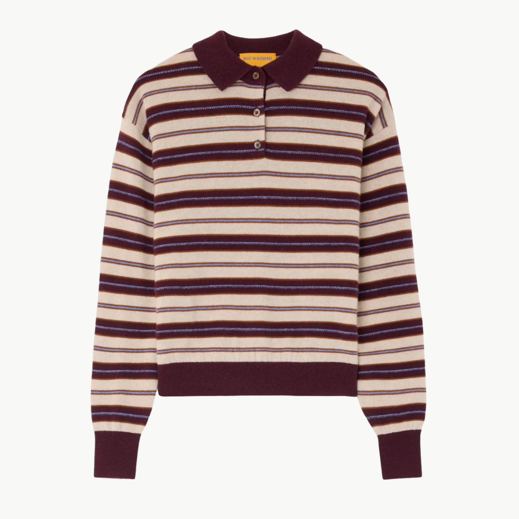 Collegiate Stripe Polo