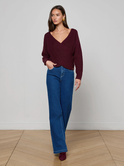 ANTONELLA SURPLUS PULLOVER IN DARK PORT