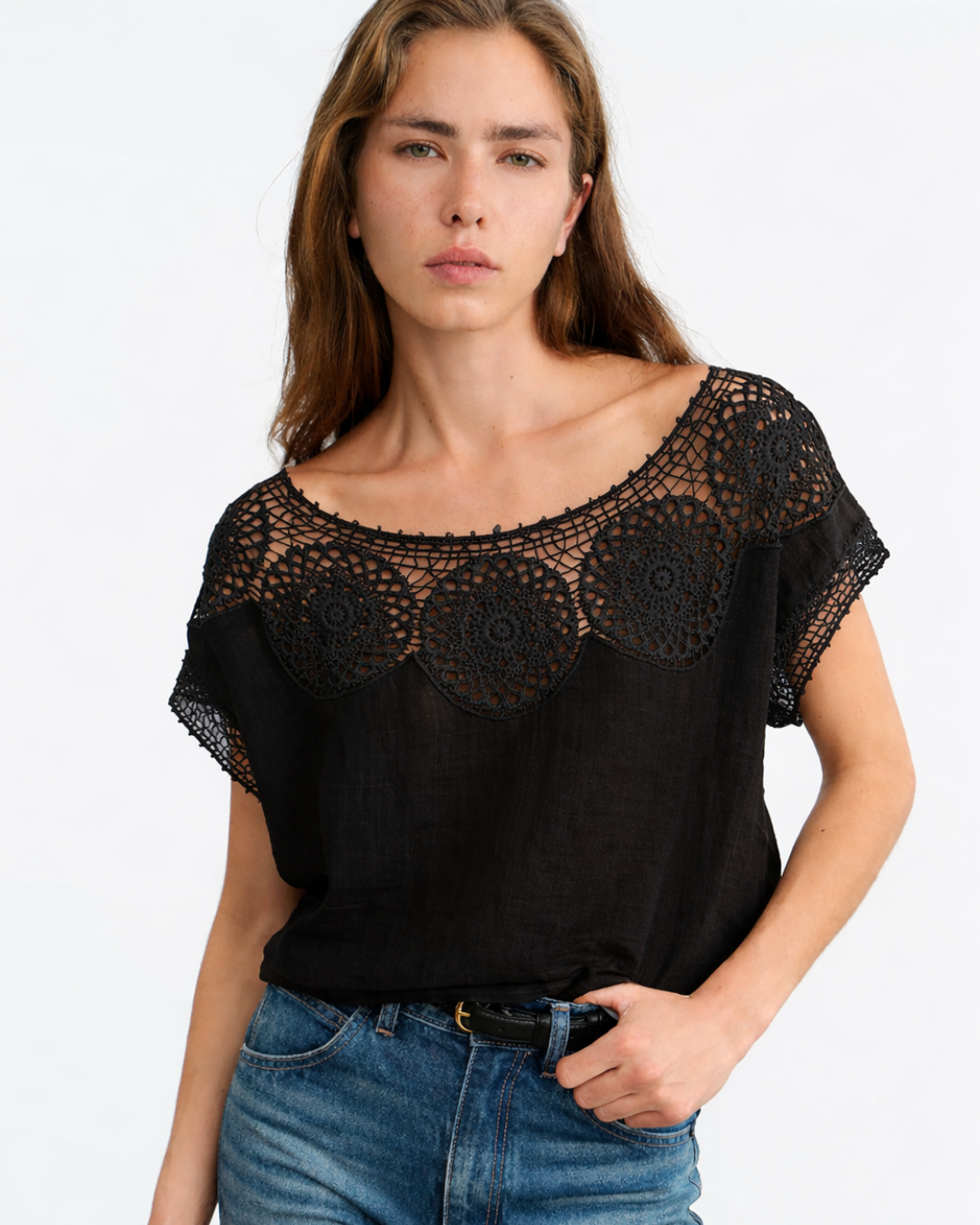 Nili Lotan Calia Top at Romi Boutique