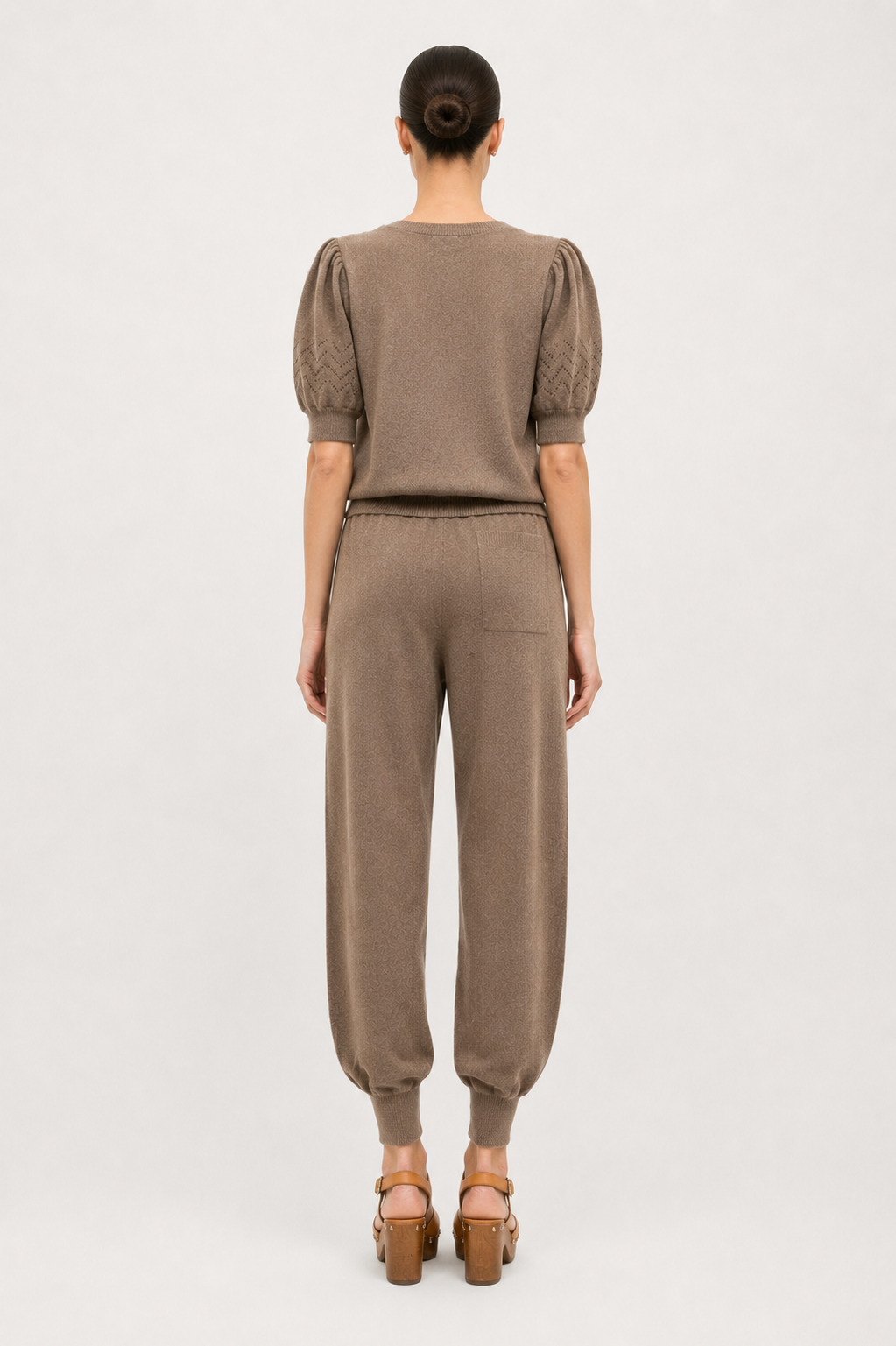 Reina Puff Cashmere Top