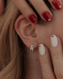 Romi Daphne Tea Cup Hoops at Romi Boutique