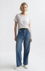Nili Lotan WHITNEY DENIM PANT at Romi Boutique
