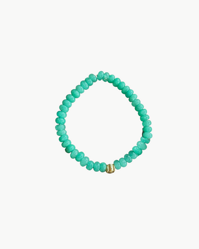 CHARM BRACELET IN TEAL