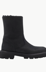 Aquatalia ELOISE IN BLACK NUBUCK at Romi Boutique