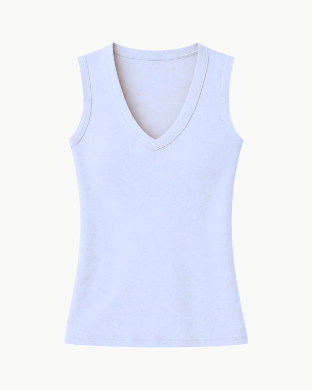 SUPIMA COTTON SLEEVELESS V