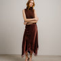 Saige Cropped Cashmere Turtleneck