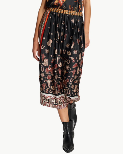 VANESSA MIDI SKIRT IN RODEO