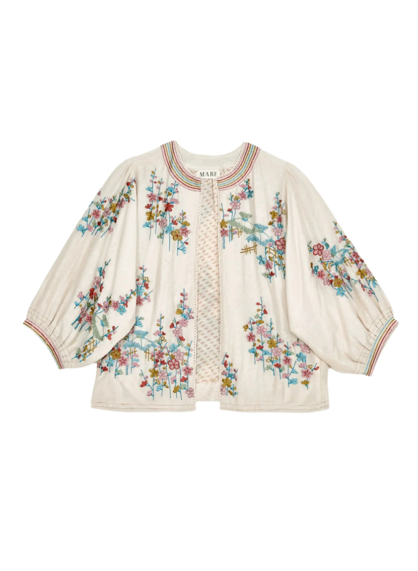 EMI JACKET IN ECRU/PASTEL