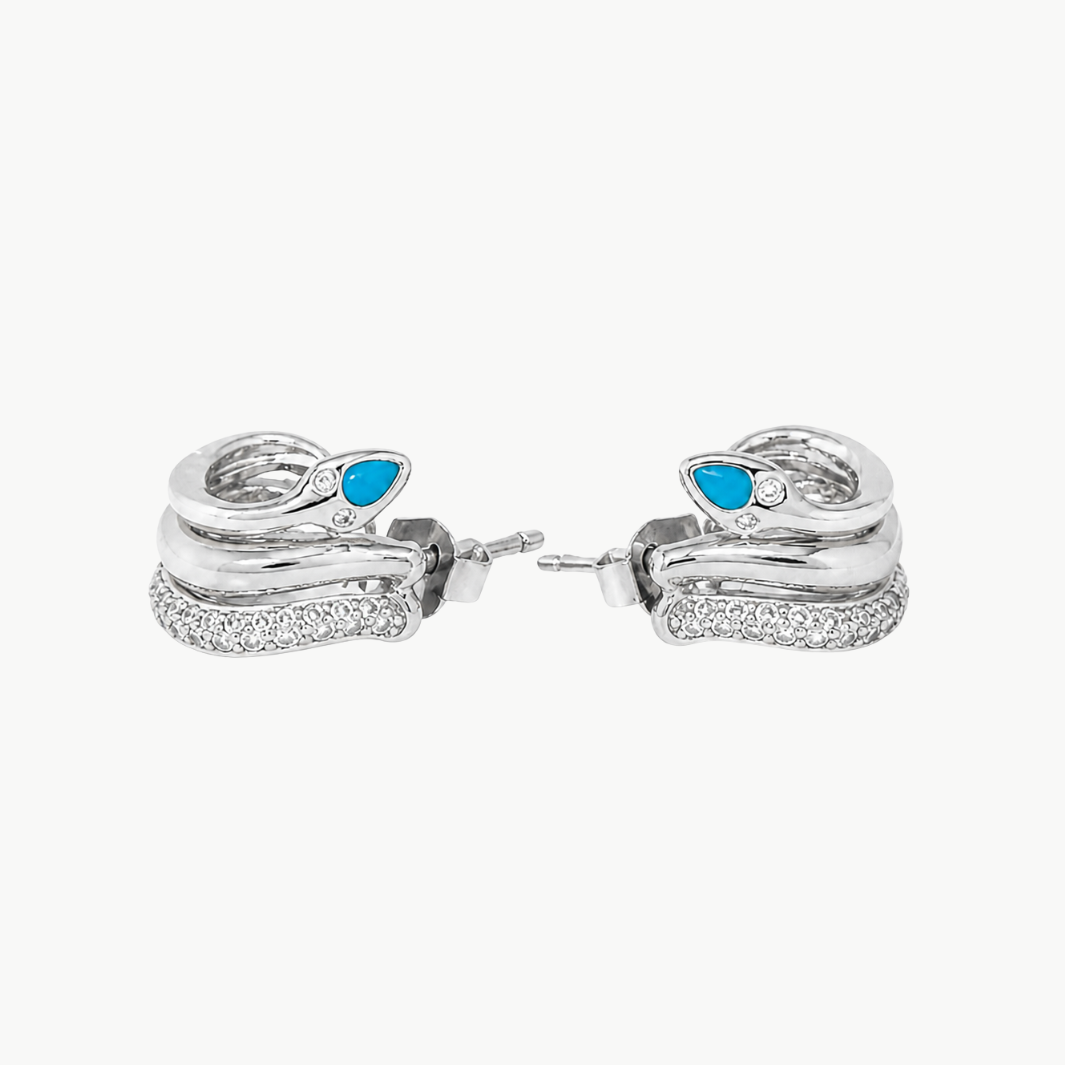 Native Gem Slither Snake Huggies at Romi Boutique