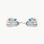 Native Gem Slither Snake Huggies at Romi Boutique
