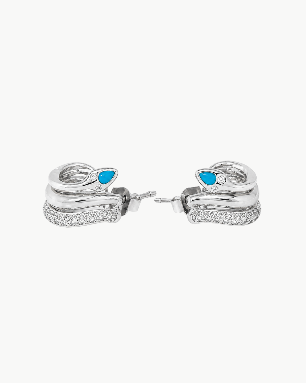 Native Gem Slither Snake Huggies at Romi Boutique