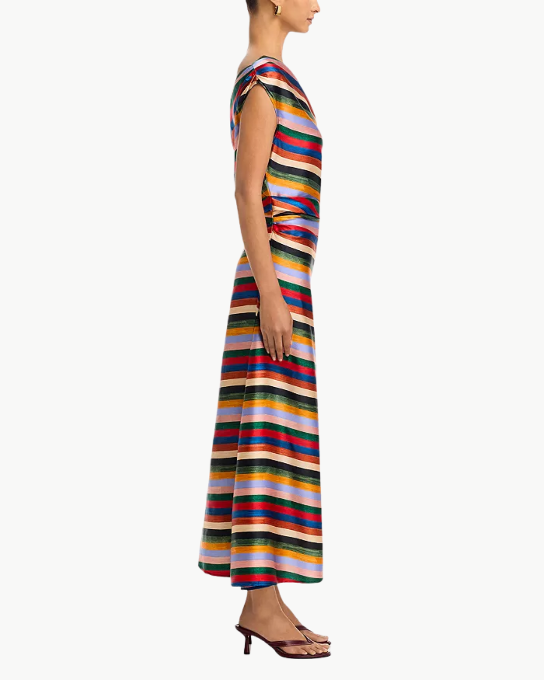 Staud Phare Silk Maxi Dress at Romi Boutique