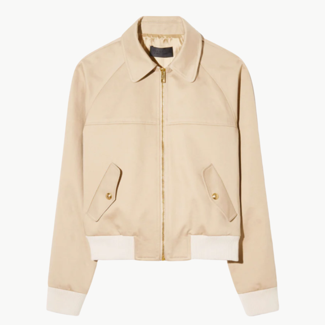 Nili Lotan Saul Bomber at Romi Boutique