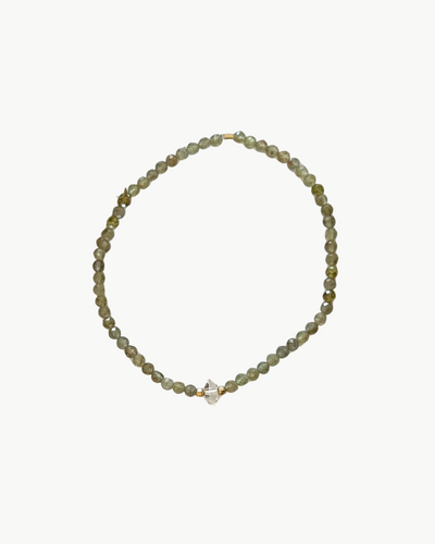 BEADED BRACELET IN GREEN