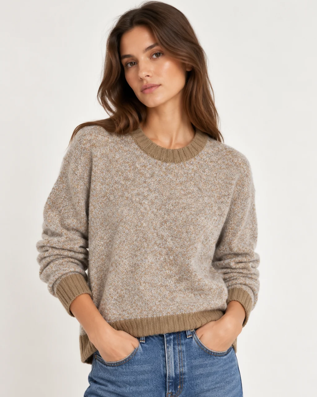W.Cashmere Roselee Sweater at Romi Boutique