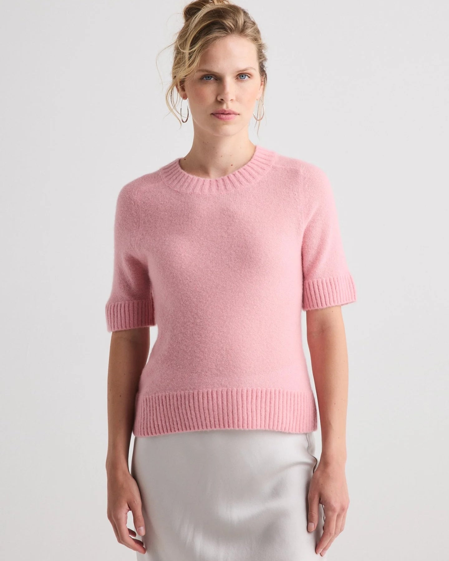 W.Cashmere Ysella Short Sleeves Sweater at Romi Boutique