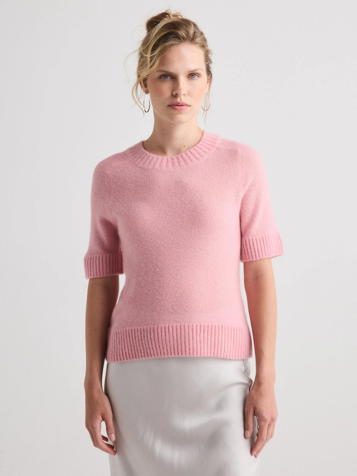 W.Cashmere Ysella Short Sleeves Sweater at Romi Boutique