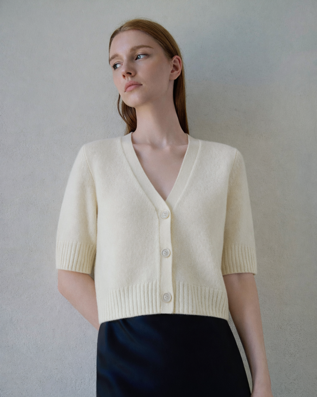 W.Cashmere ELODIE CASHMERE CARDIGAN at Romi Boutique
