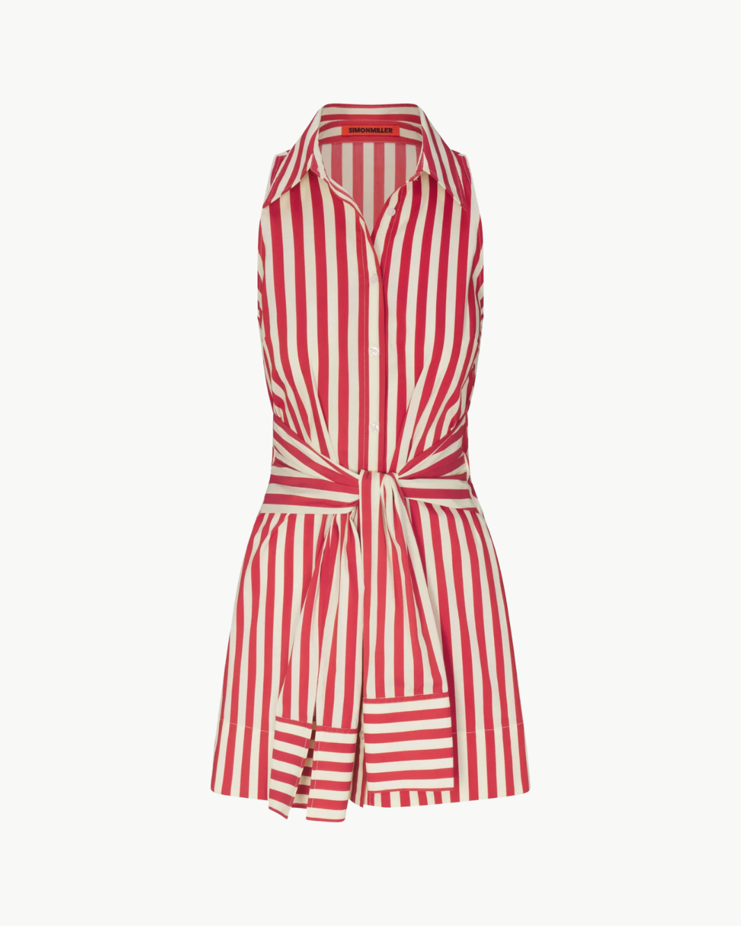 Inna Sleeveless Poplin Mini Dress