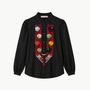 Annabel Emblem Panel Shirt
