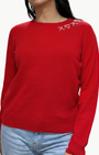 I Stole My Boyfriend's Shirt XOXO Cashmere Sweater at Romi Boutique