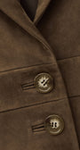 MORFEO SUEDE LEATHER JACKET - Romi Boutique