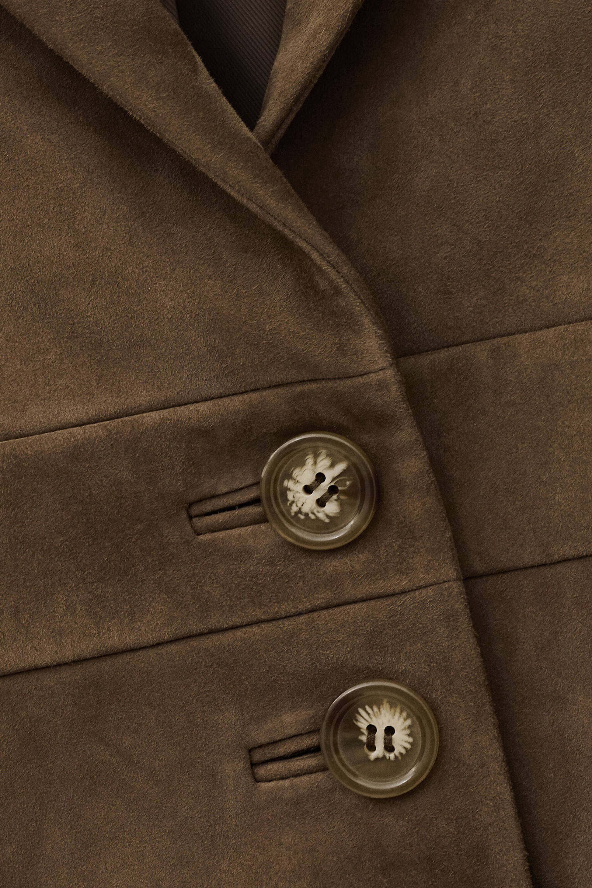 MORFEO SUEDE LEATHER JACKET - Romi Boutique