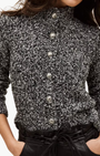 CARLA CARDIGAN IN ANTHRACITE - Romi Boutique