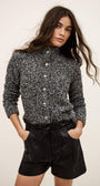 CARLA CARDIGAN IN ANTHRACITE - Romi Boutique