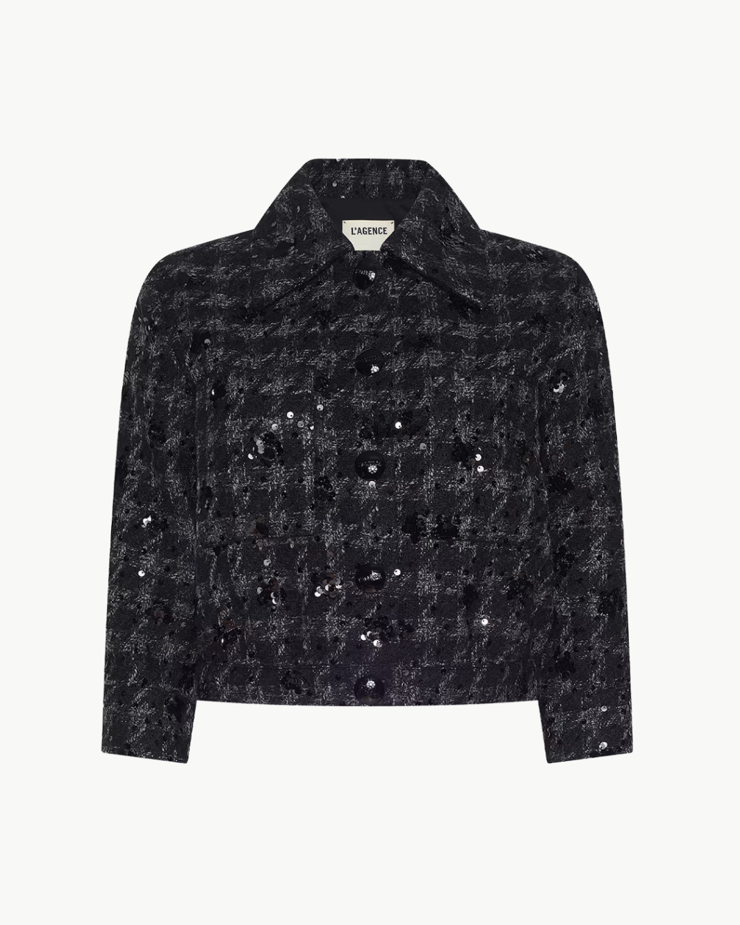Jia Sequined Tweed Jacket