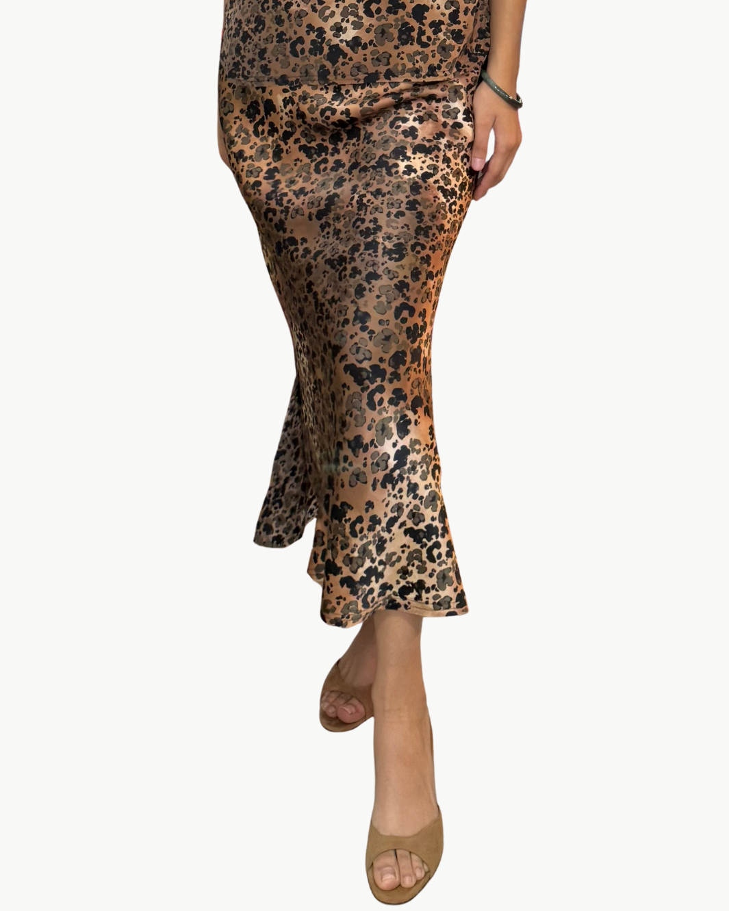 GO LONG FOR IT SKIRT PRINTED by Go Silk - Romi Boutique