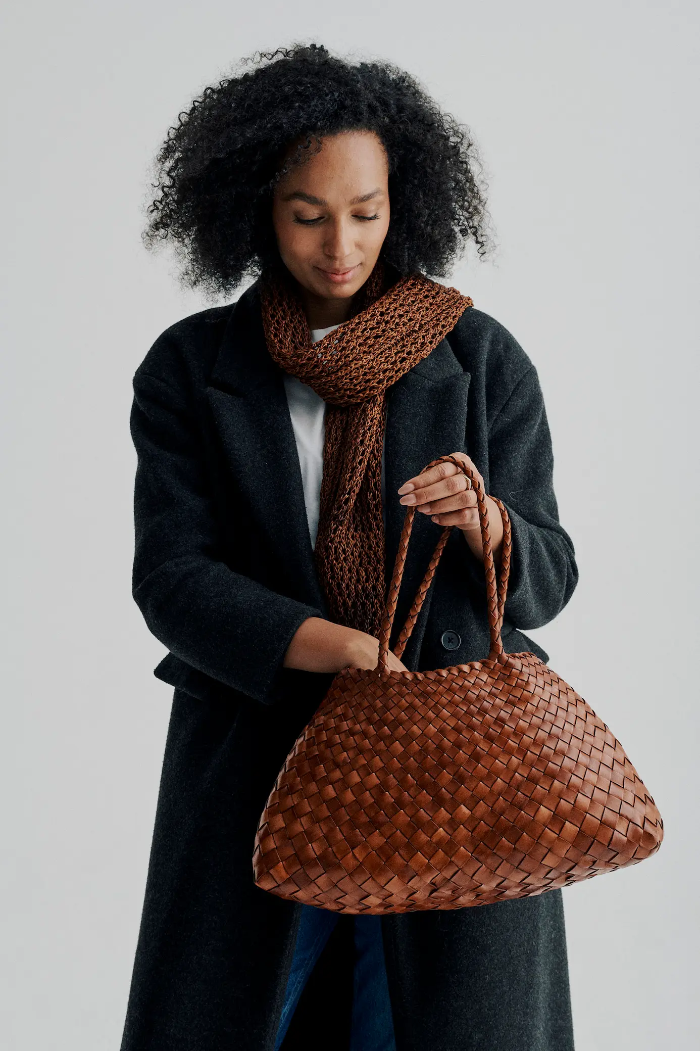 Dragon Diffusion SANTA CROCE BIG IN TAN at Romi Boutique