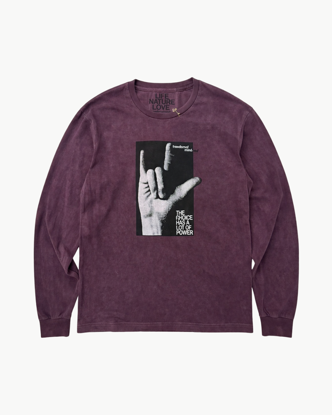 FREECITY ILOVEYOU SIGNLANGUAGE SUPERVINTAGE LONGSLEEVE at Romi Boutique