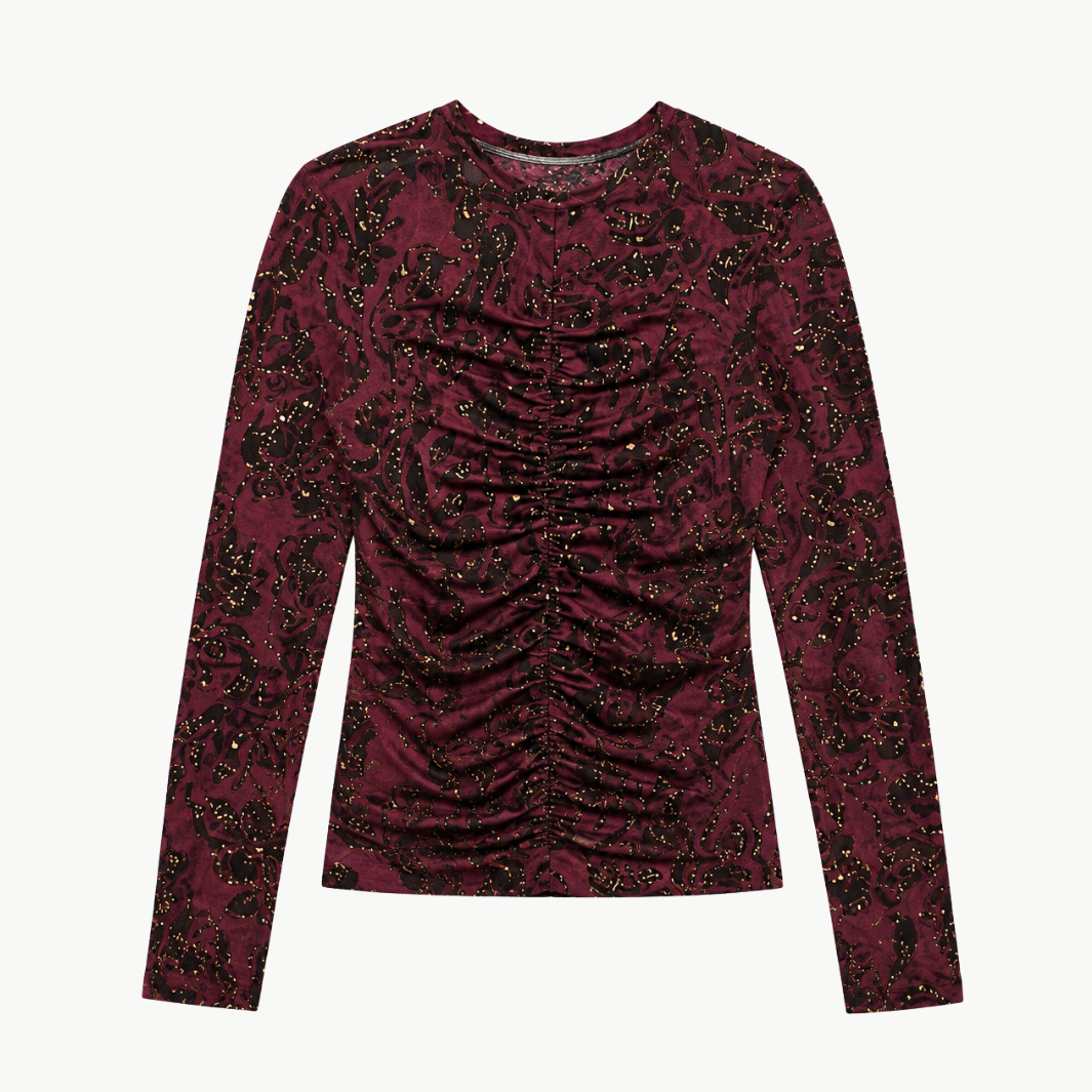 Asha Long Sleeve Jersey Top