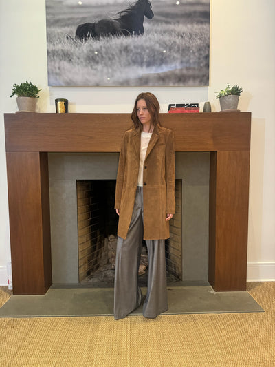 EASY CAR COAT IN MARTORA - Romi Boutique